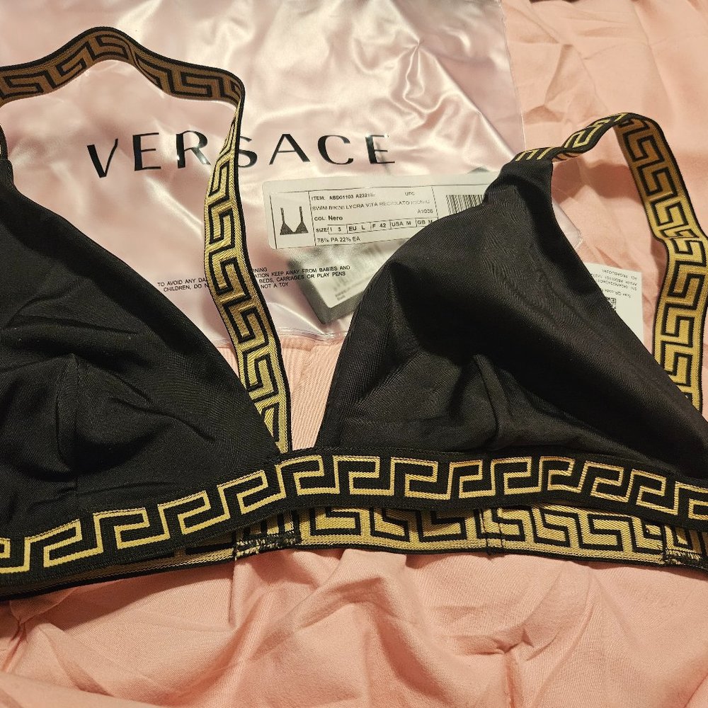 Versace Vita Reciclato iconic swimsuit